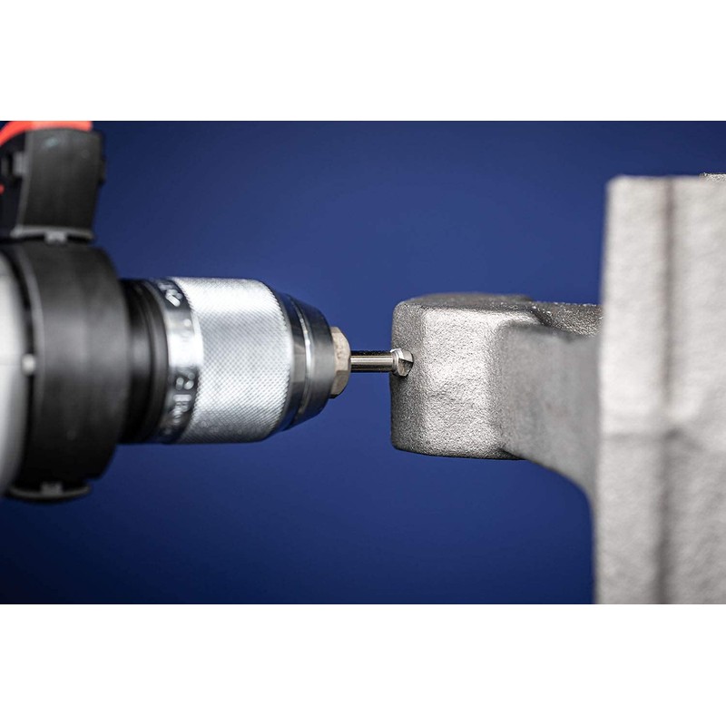 PFERD HSS Cone/Deburring Countersink Set, 5 Pieces, 90°, Diameter 6.3-25.0