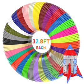 FIROS 3D Pen Filament Refills, 32 Colors 3D Pen PLA Filament, Each Color 32.8 Feet, Total 1050 feet 3D Printing Pen PLA Filament, Compatible with SCRIB3D MYNT3D 3D Pen, Not Suitable for 3Doodler