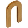 small foot 12074 ABC Letter U Made from Sustainable Bamboo,