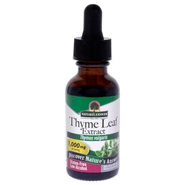 Nature's Answer Thyme Herb with Organic Alcohol, 1-Fluid Ounce | Promotes Respiratory Function | Supports Healthy Lungs