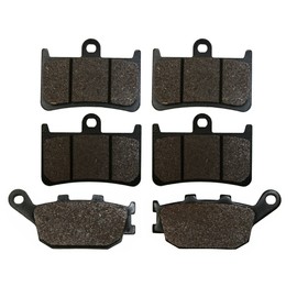 Front & Rear Brake Pads Yamaha 2007-2009 FZ6 2003-2004 YZFR6 2006-2009 YZF R6S