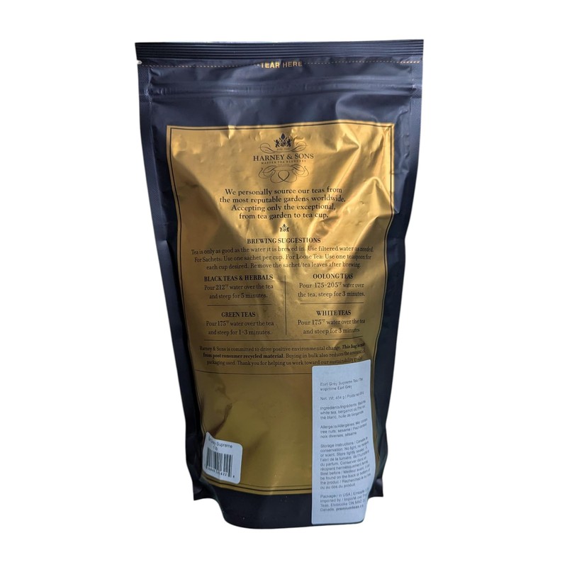 Harney & Sons Earl Grey Supreme Tea, Loose leaf 16