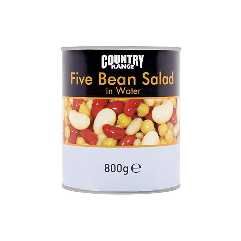 Country Range Five Bean Salad in Water - 1x800g