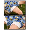 Feim-AO Duck Men's Swim Trunks with Compression Liner Hawaiian Ducks