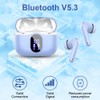 Wireless Earbuds, Bluetooth 5.3 Headphones In Ear with 4 ENC
