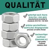 Hexagon nut, DIN 934/ISO 4032, standard, stainless steel A2 V2A,
