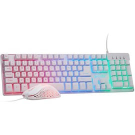 Skytech Gaming Classic RGB Gaming Mouse & Keyboard Combo White