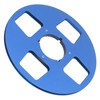 1/4 10.5 Inch Empty Tape Reel 4 Hole Aluminum Alloy