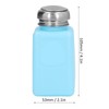 Changor 200ML Alcohol Dispenser, Anti-Static Solvent Dispenser Push Down Dispenser