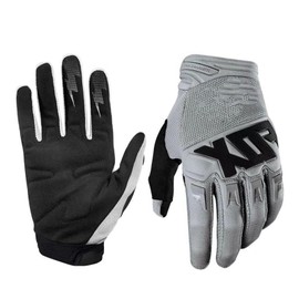 Motocross Motorcycle Gloves, Motorcycle Gloves, Abrasion Resistant, Breathable, Anti-Slip, Long Fingers, Breathable, Shock Resistant, Durable, Spring, Summer, Autumn, L