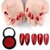 2 Boxes Red Chrome Nail Powder for Nails Art Design
