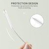 Reusable Straw Cleaner Brush Set - 8PCS Extra Long 12