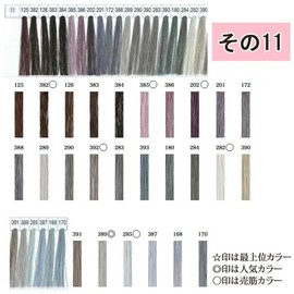 Shappe Spun Sewing Thread No. 60 200m Roll - Part 11 (Sewing Thread Clothing Bag Miscellaneous Goods Sewing Handmade) Sold by Quantity ○ 282