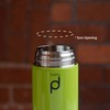DrinkPod Pioneer Flasks Doppelwandige Isolierflasche aus 18/10 Edelstahl – Grün,