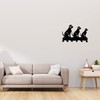 Dycmetal - Perchero para pared perros, colgador para correa de