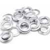1000pcs 12mm Grommet Eyelet Plating Treatment Rust Prevention Leather Grommets