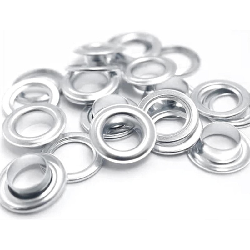1000pcs 12mm Grommet Eyelet Plating Treatment Rust Prevention Leather Grommets