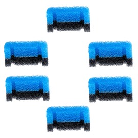 Qzbhct 6 Cat Fountain Filter, Upgraded Sponger Foam Filter for Round Cubic