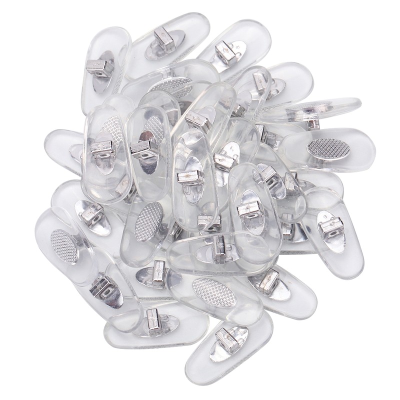 20 Pairs Soft Inserted Type Anti-Slip Nose Pads Glasses Sunglasses