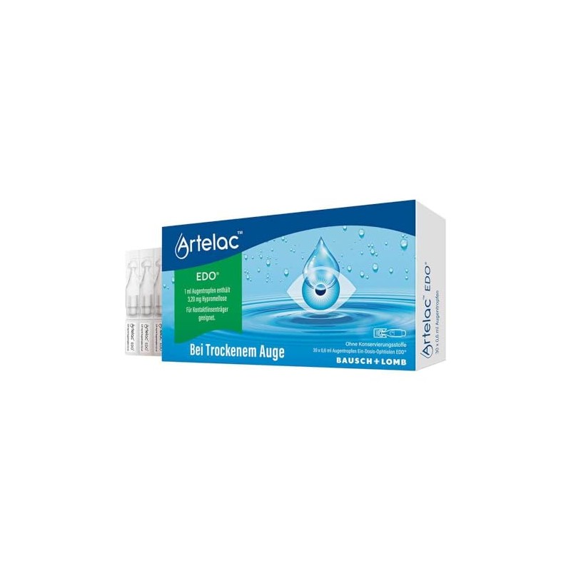 ARTELAC EDO Eye Drops 30 x 0.6 ml