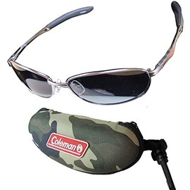 Coleman CO3008-1 Polarized Sunglasses (Camo, Dedicated Hard Case Included), camouflage