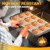 Silicone Muffin Pan, 12 Cups Non-Stick Cupcake Pan, Food-Grade BPA-Free