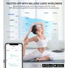 ABLEGRID ABLEGRID Body Fat Scale,Digital Smart Bathroom Scale for Body