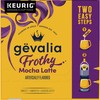 Gevalia Frothy 2-Step Artificially Flavored Mocha Latte Espresso Style K-Cup