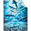 Beachland Shark Beach Towel 54” x 68” – Oversized Soft