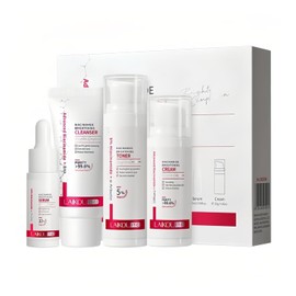 4 pcs set of Niacinamide Face Care, Skin Daily Gentle Facial Cleansing & Care Gift Set for Women, Cleanser, Cream, Toner, Niacinamide Serum, Skin Strengthens