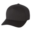 Flexfit Drug War Veteran logo Printed on Hat Black Baseball