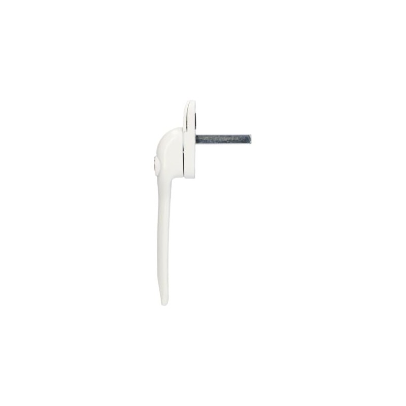 The Venetian Slimline Espag Window Handle in White - Low
