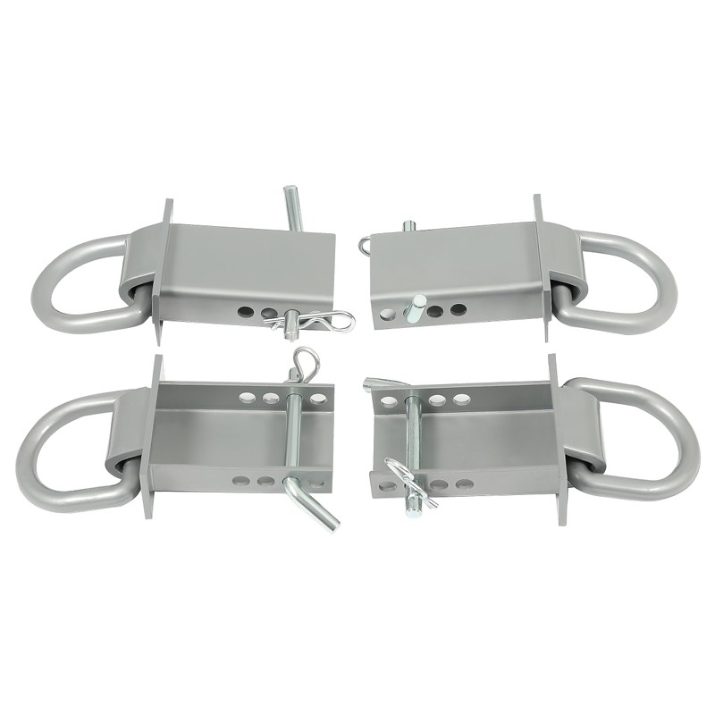 KUAFU Trailer Stake Pocket D Rings Compatible with Standard 2"