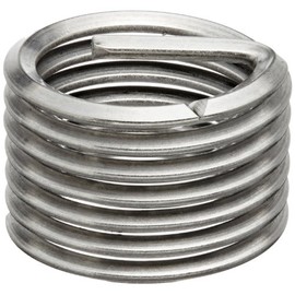 E-Z Lok Threaded Insert, 18-8 Stainless Steel, Helical, M3.5-0.6 Internal Threads, 7mm Length (Pack of 10)