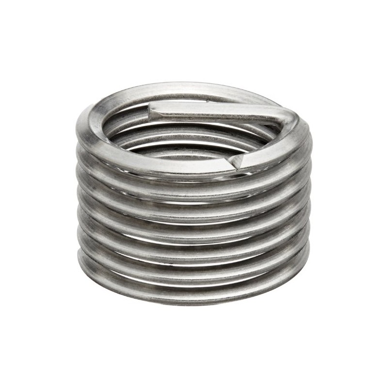 E-Z Lok Threaded Insert, 18-8 Stainless Steel, Helical, M3.5-0.6 Internal