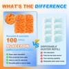 MyKEEPOW 5 Pack Reusable Duster Refill for Swiffer Hand Duster,
