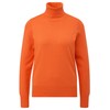 s.Oliver Women's Turtleneck Jumper, Orange 2504