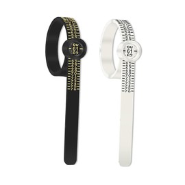 2 pieces ring sizer, ring template, ring measuring tape, ring sizer, ring sizer, finger size, ring size, finger circumference, measuring, measuring, ring gauge, finger size, TPU