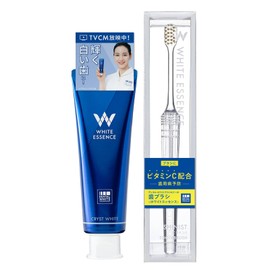 White Essence Christo White Whitening Toothpaste Premium Mint Flavor Teeth Whitening Bad Breath Care (Cristo White + Shinist (Vitamin C))
