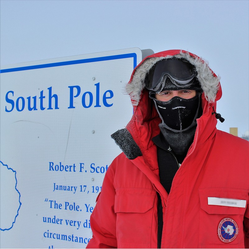 Marathon Studios US Antarctic Program USAP Logo Iron-On Jacket Patch