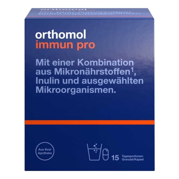 Orthomol Pharmaceutical Vertriebs Immune Pro Granules/Capsule, Pack of 1 (1 x 1 kg) Pack of 15