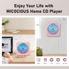 MICOCIOUS Portable CD Player with Bluetooth Desktop CD Player for