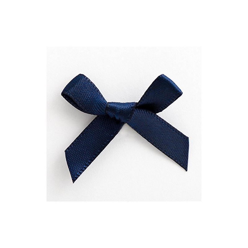 Italian Options Satin Craft Bows 100-Piece Pack, 3 cm Bow