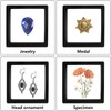 QUYLIXX Black 3D Floating Frame Display Holder Stands, Coin Display