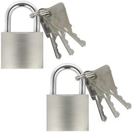 com-four® Padlock, Various Designs and Sizes, for Home, Work or On the Go