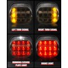 HAZAWA Tail Light Led Integrated Turn Signal Brake Running Light