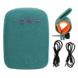 Cycling Bluetooth Speaker Waterproof Support Memory Card Radio Portable Wireless Speaker with Bike Bracket Sky Blue