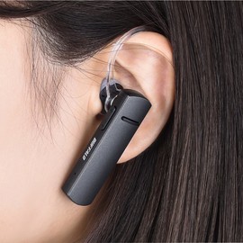 BUFFALO Bluetooth 4.1 Single Ear Headset Black BSHSBE205BK
