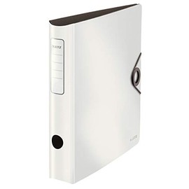 Leitz Quality Folder, 180° Active Solid Slim White