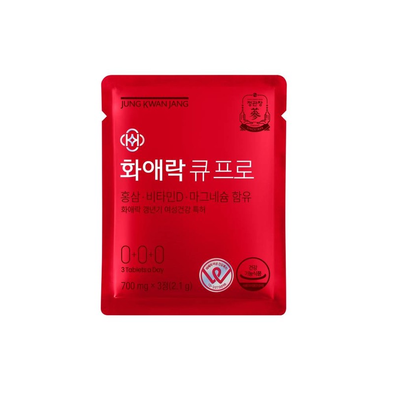 CheongKwanJang 정관장 화애락 큐프로 Q PRO Jeonggwanjang Hwaerak QPRO